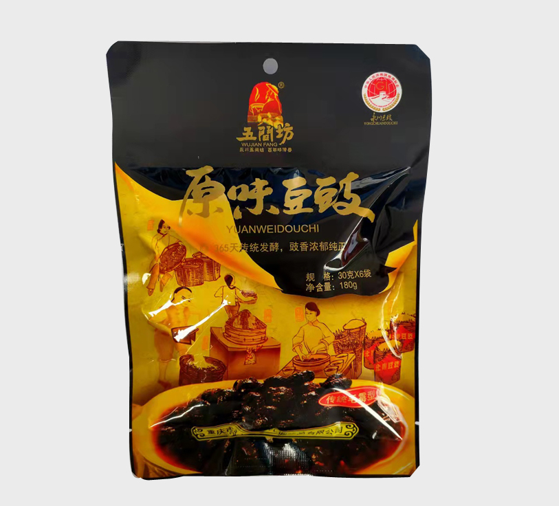精品袋装原味豆豉(30g×6小袋)